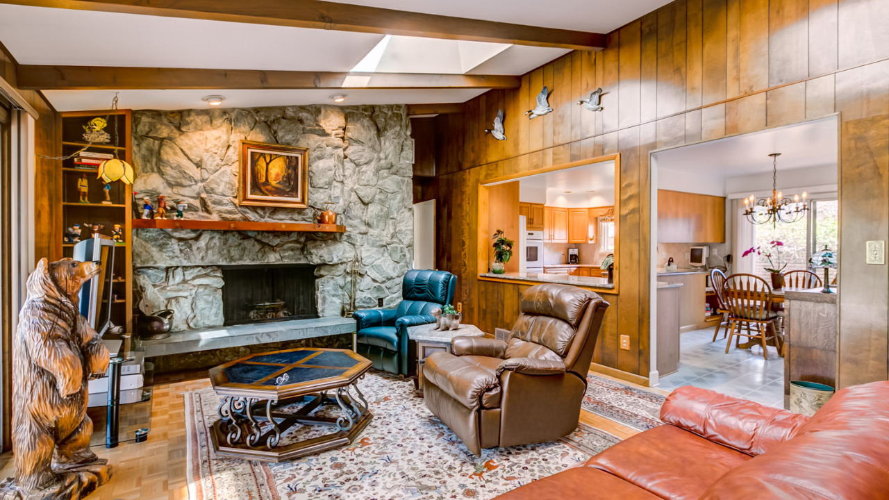 Family Room with Fireplace