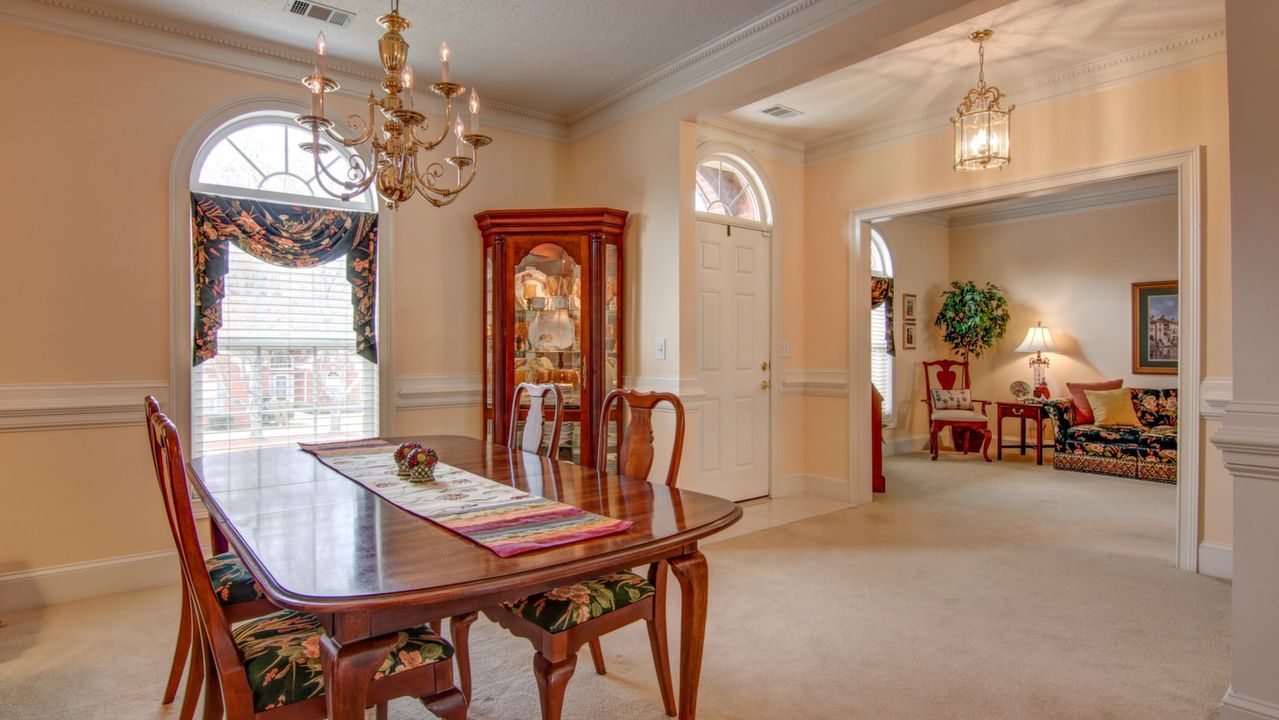 Formal Dining Area View to Foyer