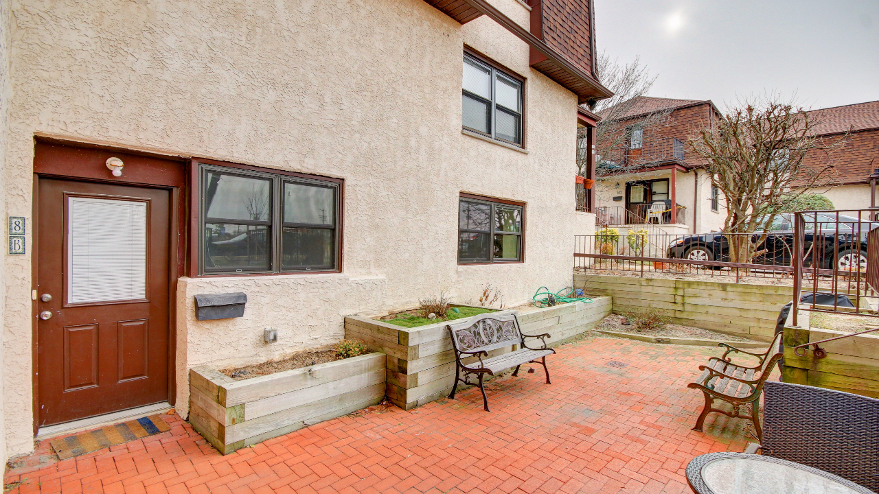 Front of Condo - Patio