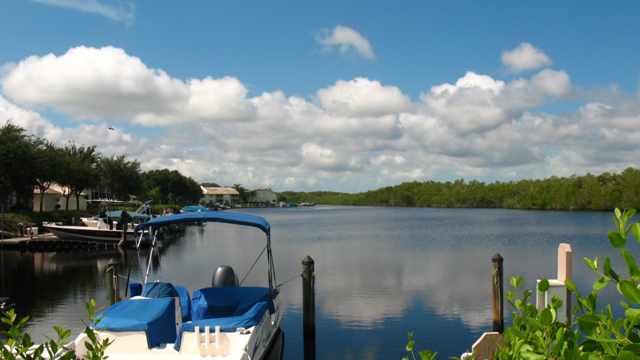 Floating Dock Water View