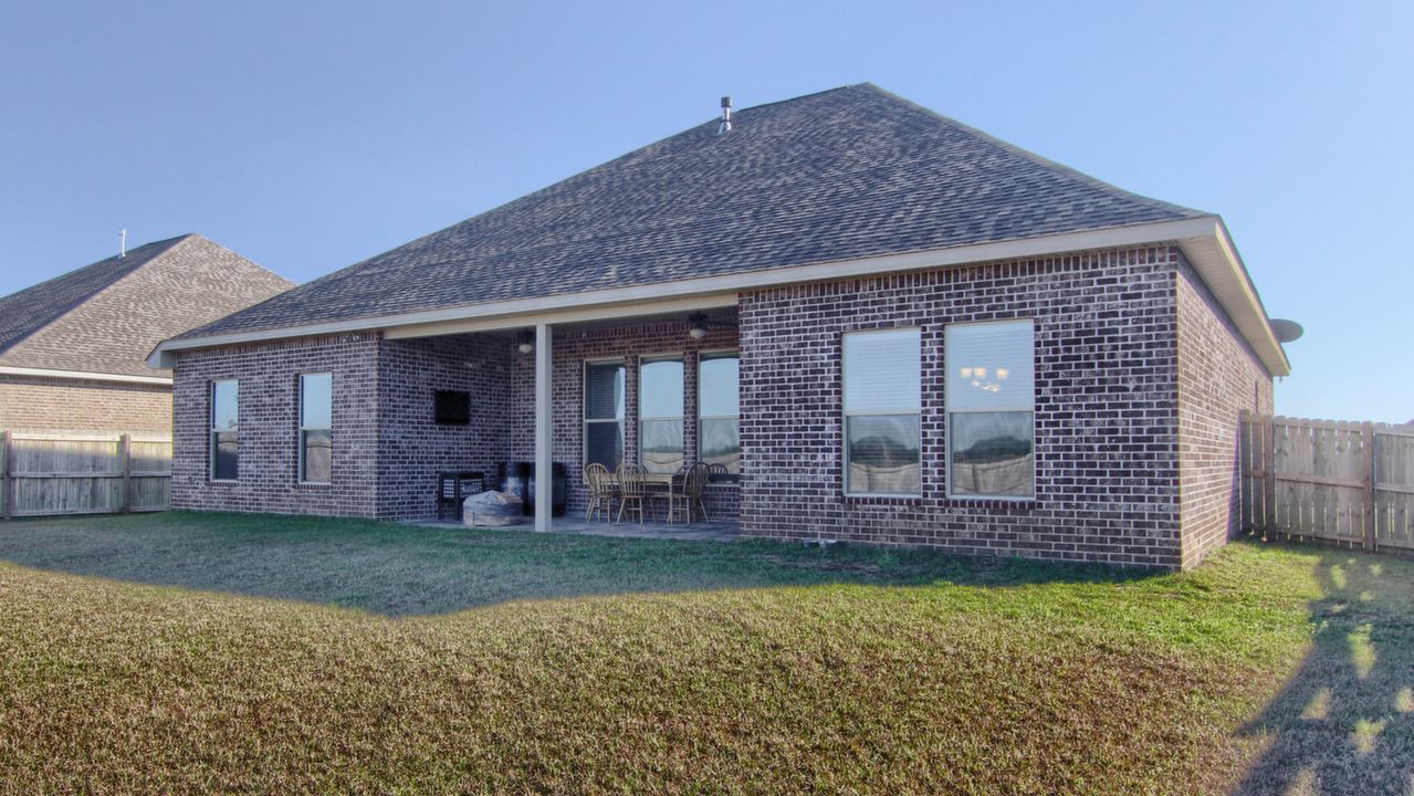 Rear Covered Patio