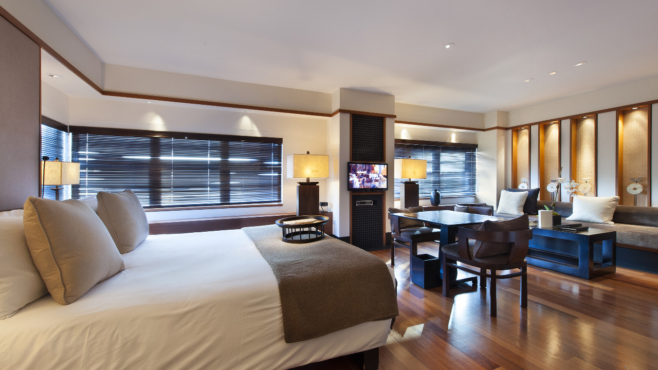 Bedroom and Living Area