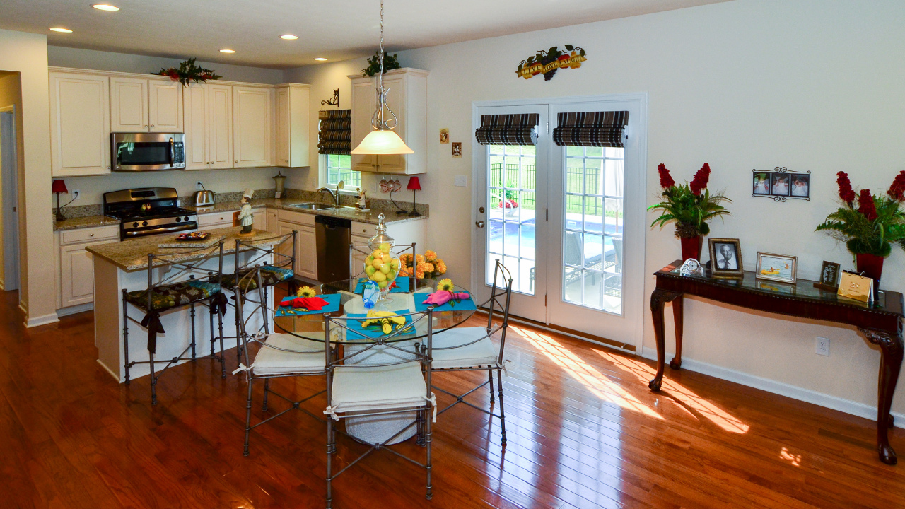 Kitchen Breakfast Nook Upper View
