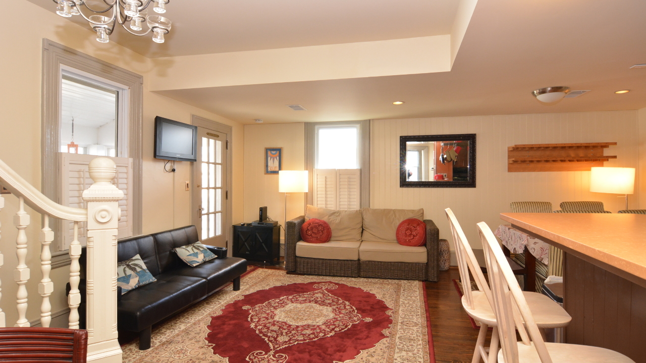 Family Room and Kitchen