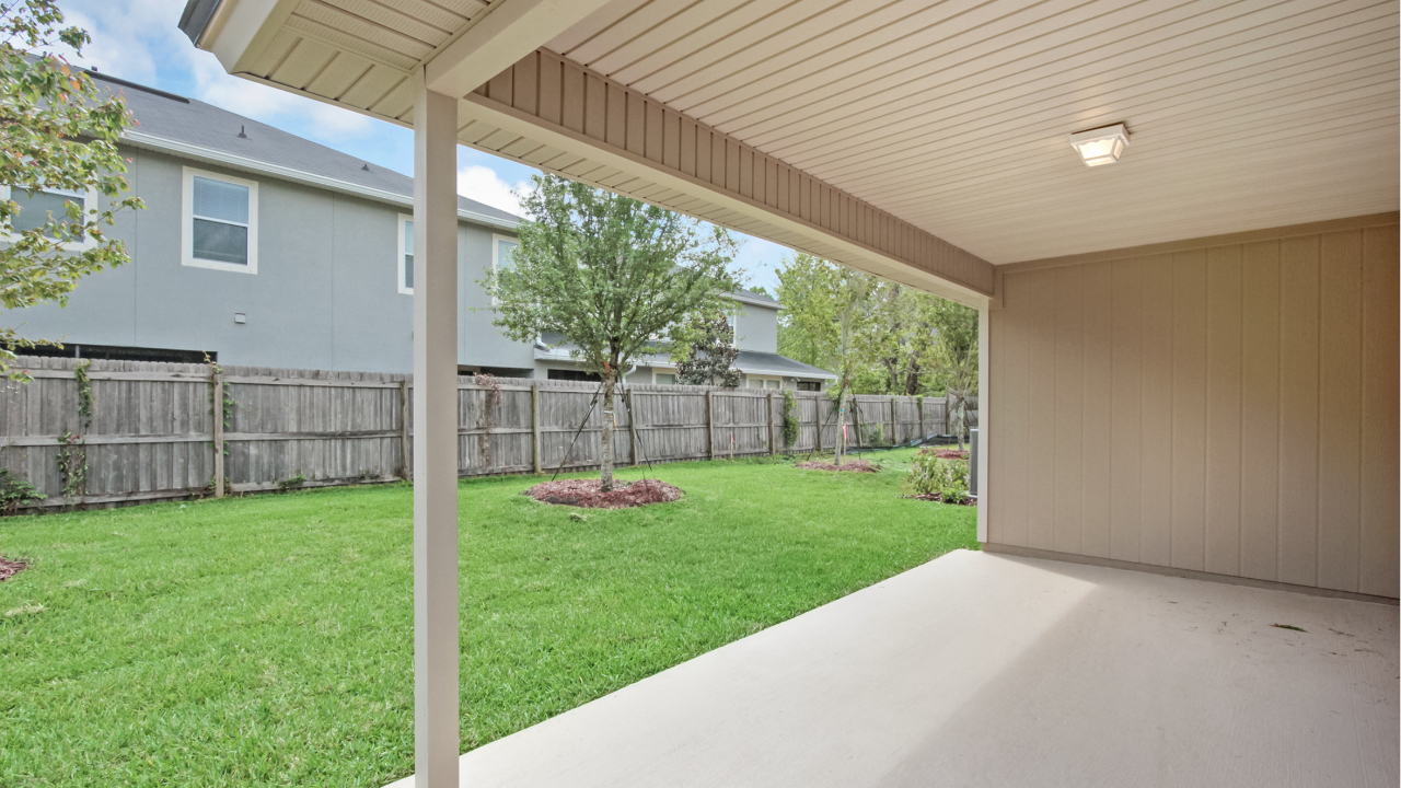Backyard and Back Patio