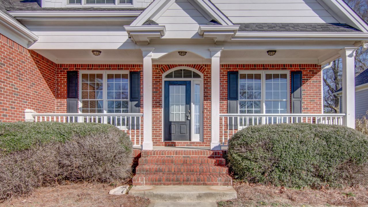 Covered Rocking Chair Porch