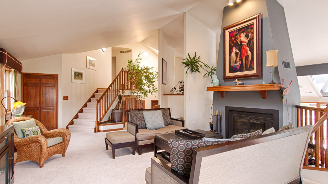 Family Room with Fireplace