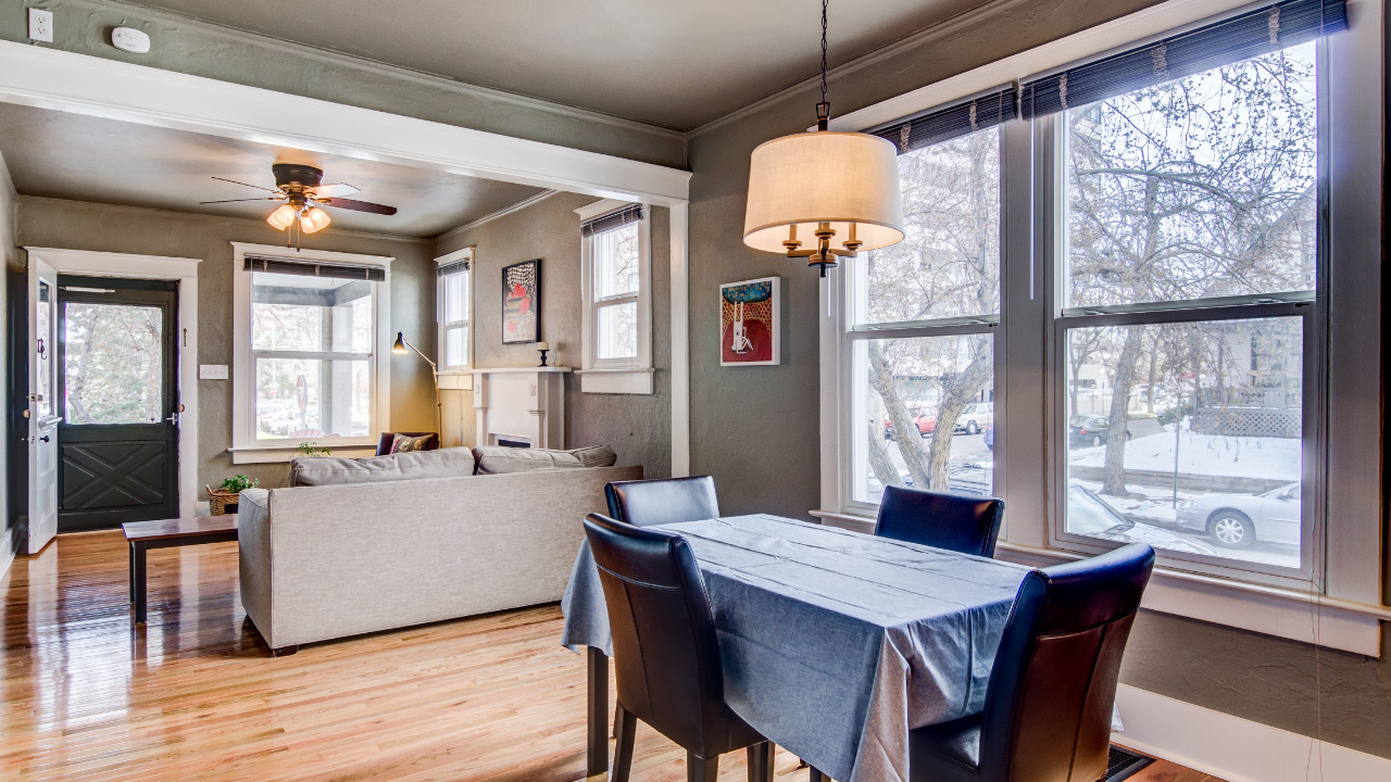 Dining Room into Living Room