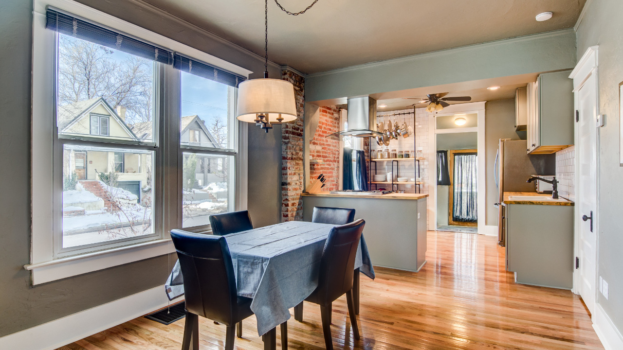 Dining Room into Kitchen