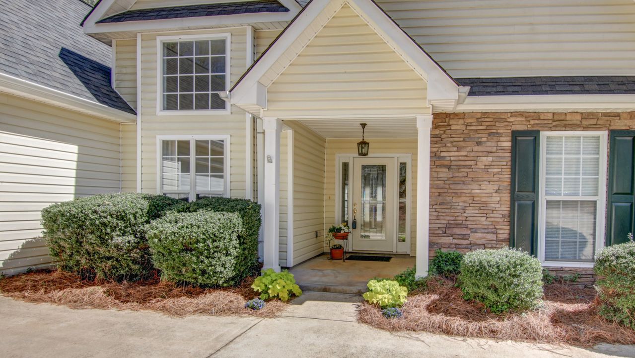 Front Entrance of House
