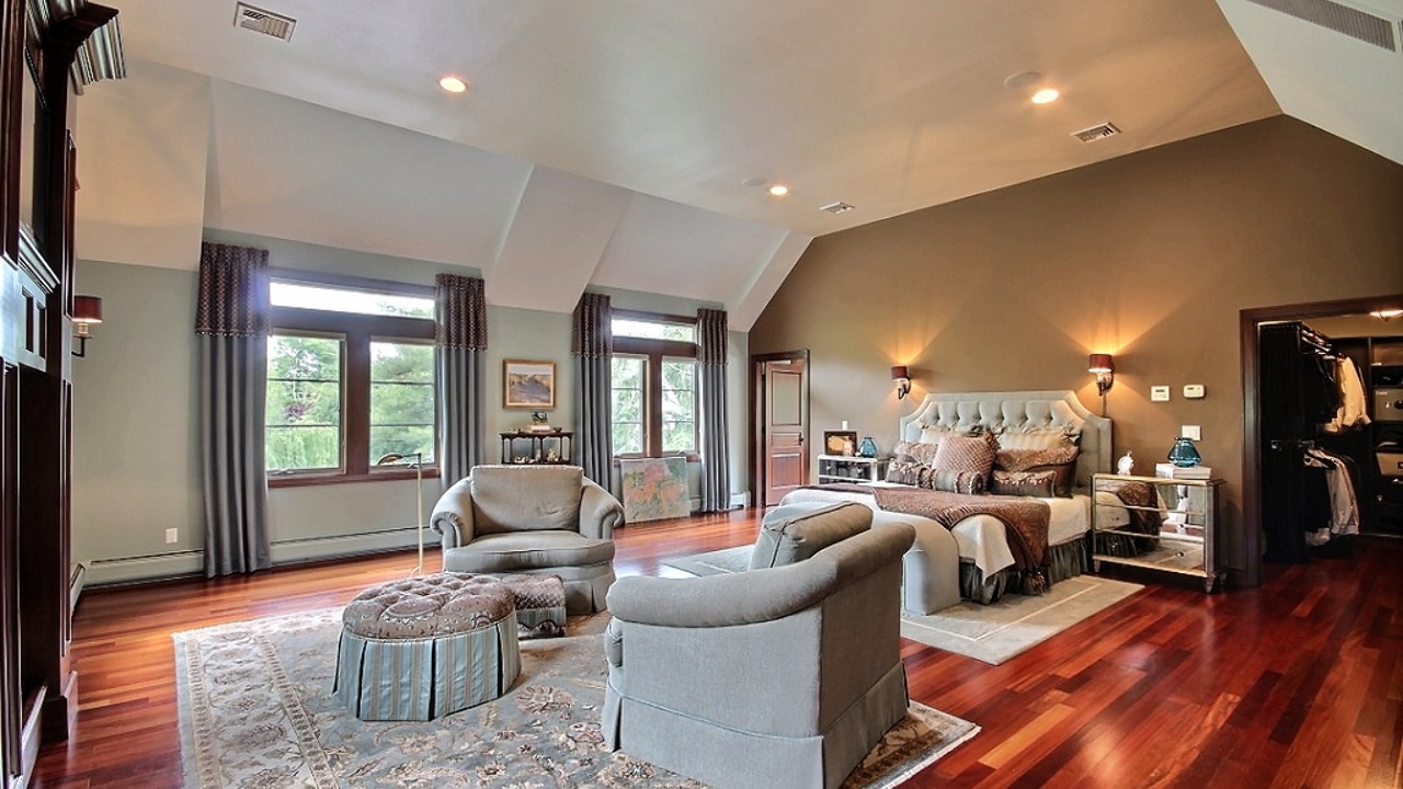 Master Suite with Fireplace