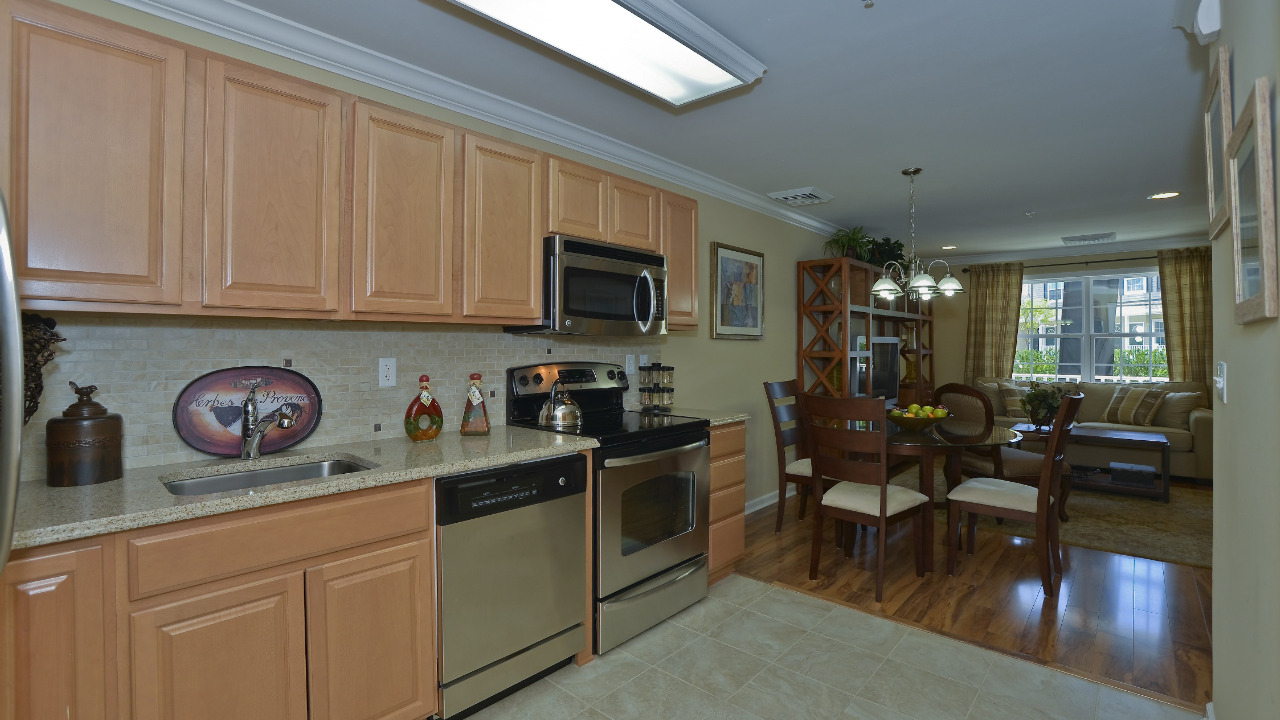 The Carrington Kitchen/Dining Area