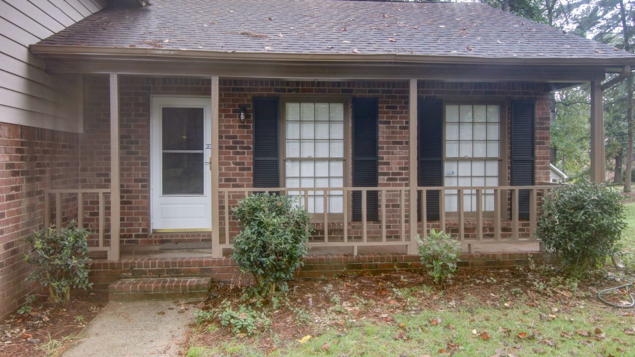 Front Entrance with Covered Entry