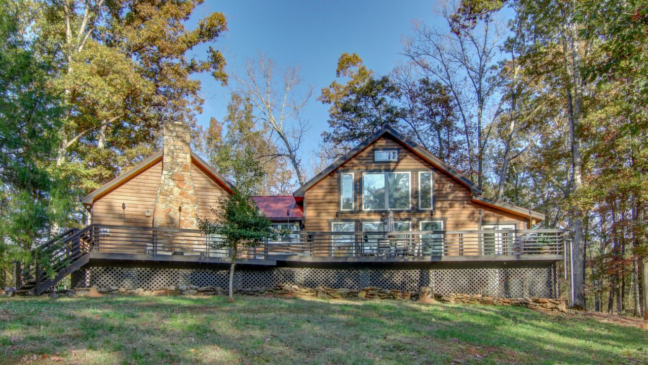 Back of House w/Deck