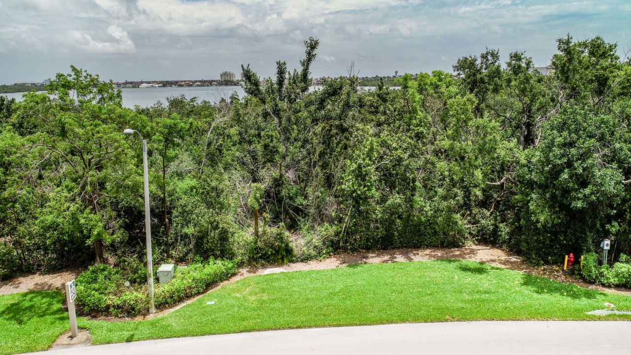 Aerial view of Property