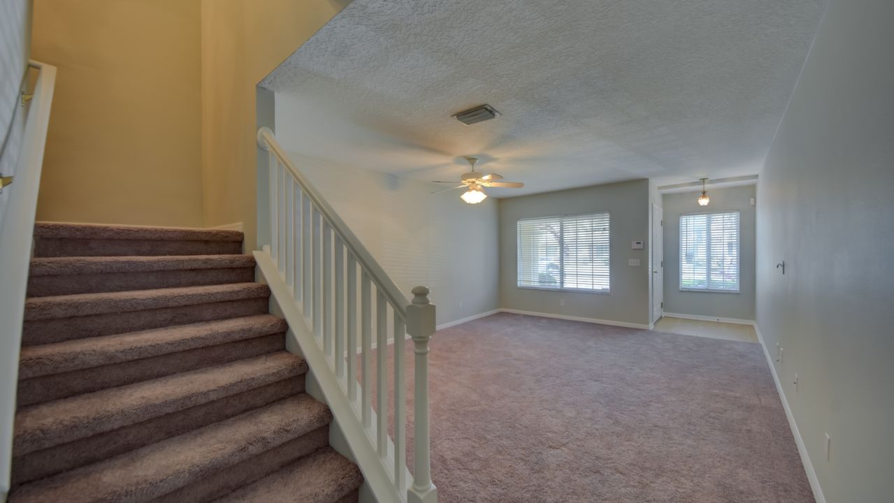 Staircase/Living Room