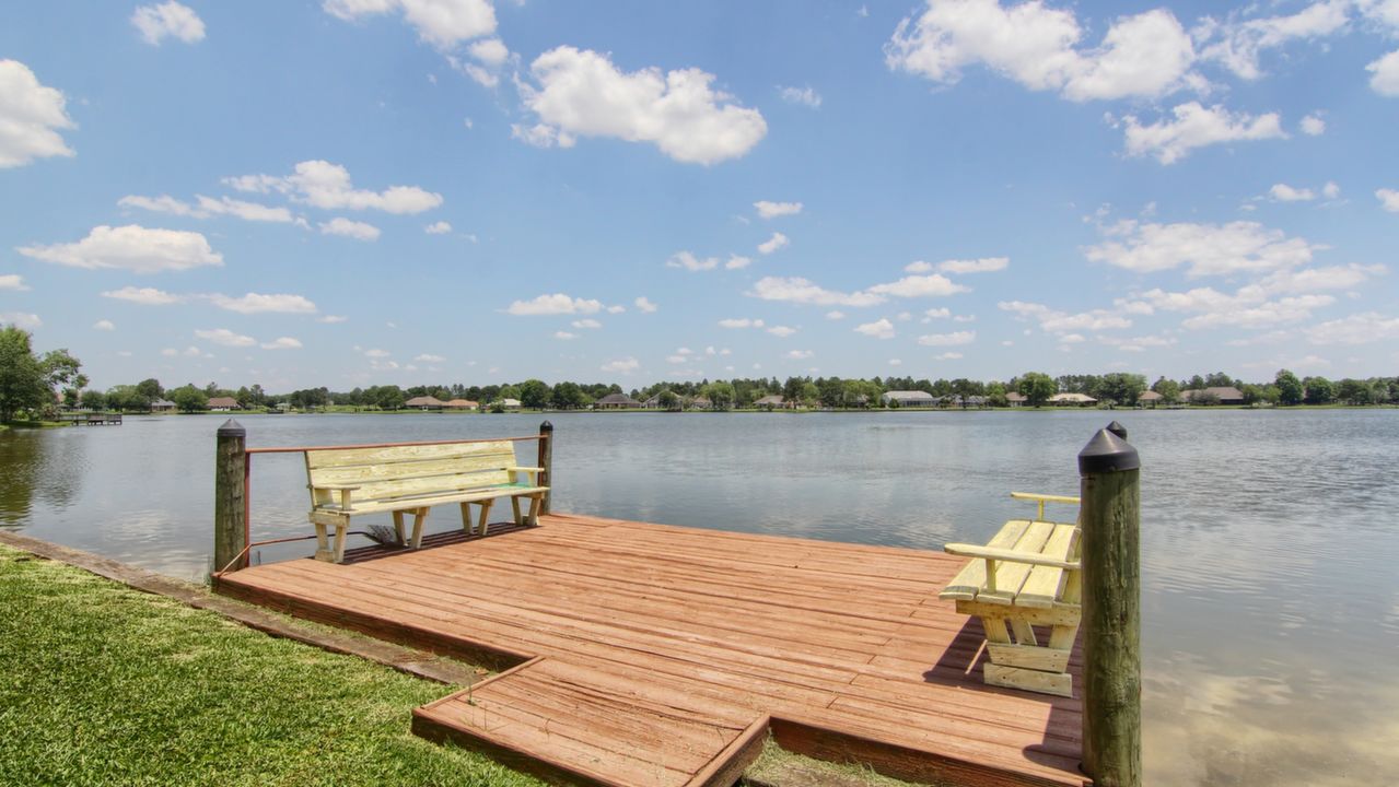 Spectacular Lake View! Fishing Pier