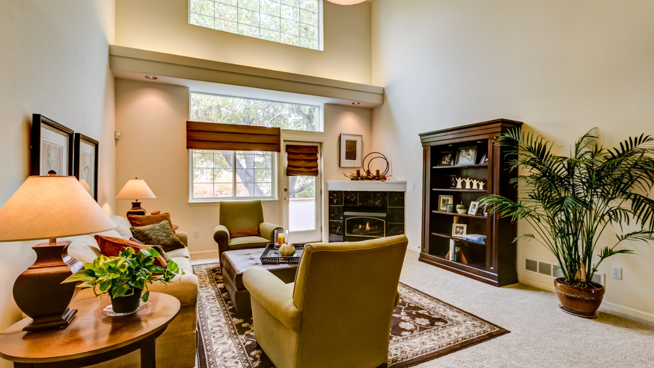 Family Room with Fireplace