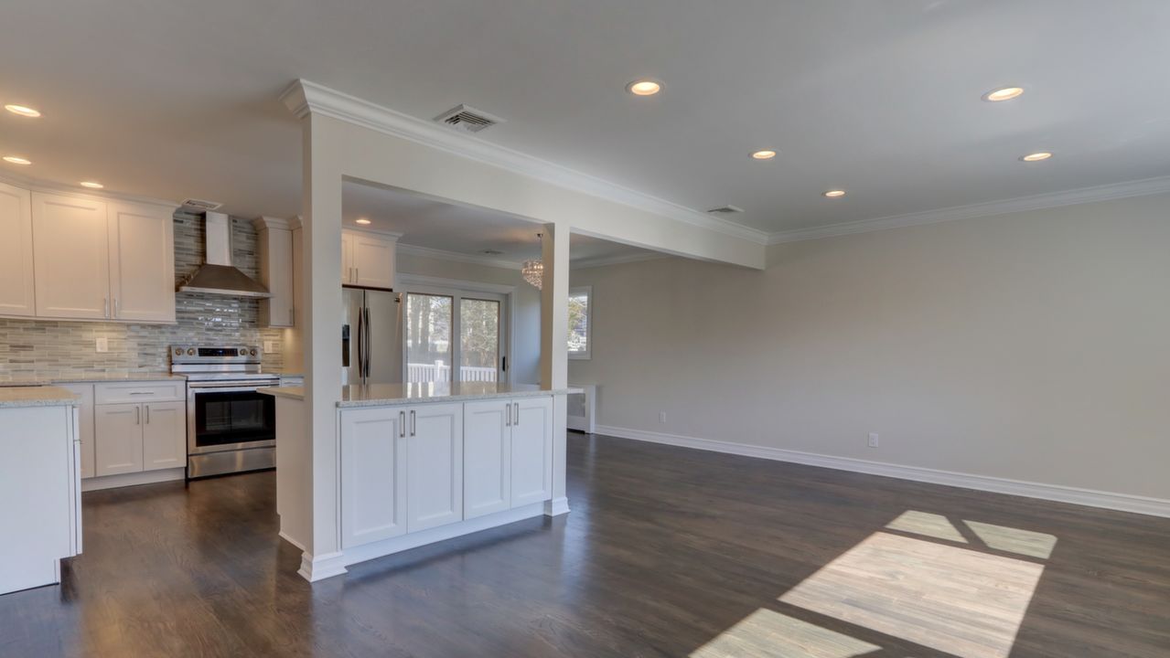 Living Room Kitchen