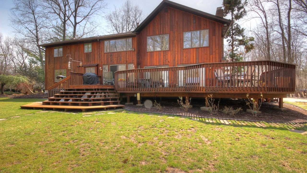 Large Deck for Entertaining.