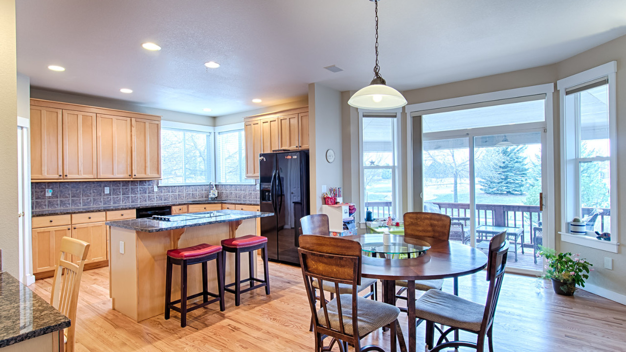 Great Views from Kitchen