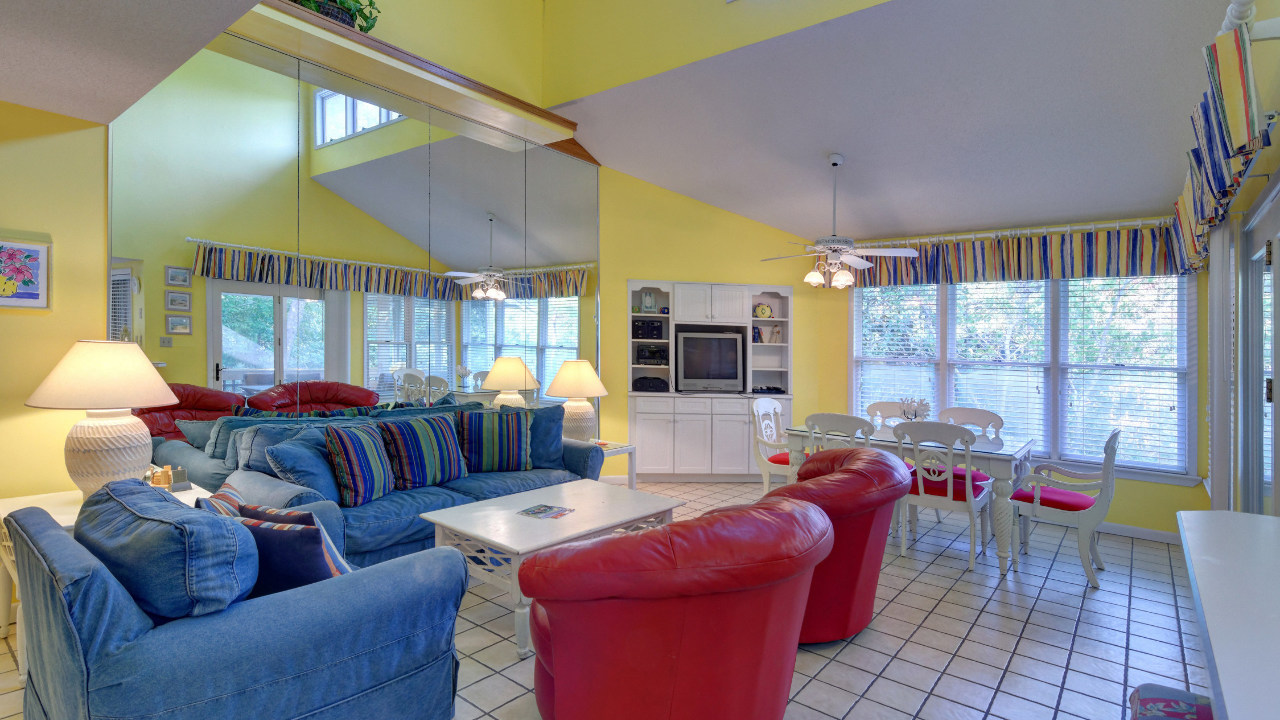 Two Story Family Room