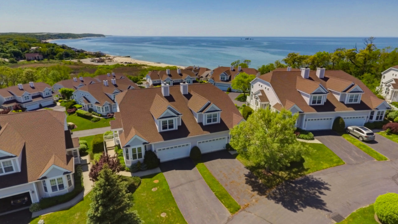 Front of Condo Aerial