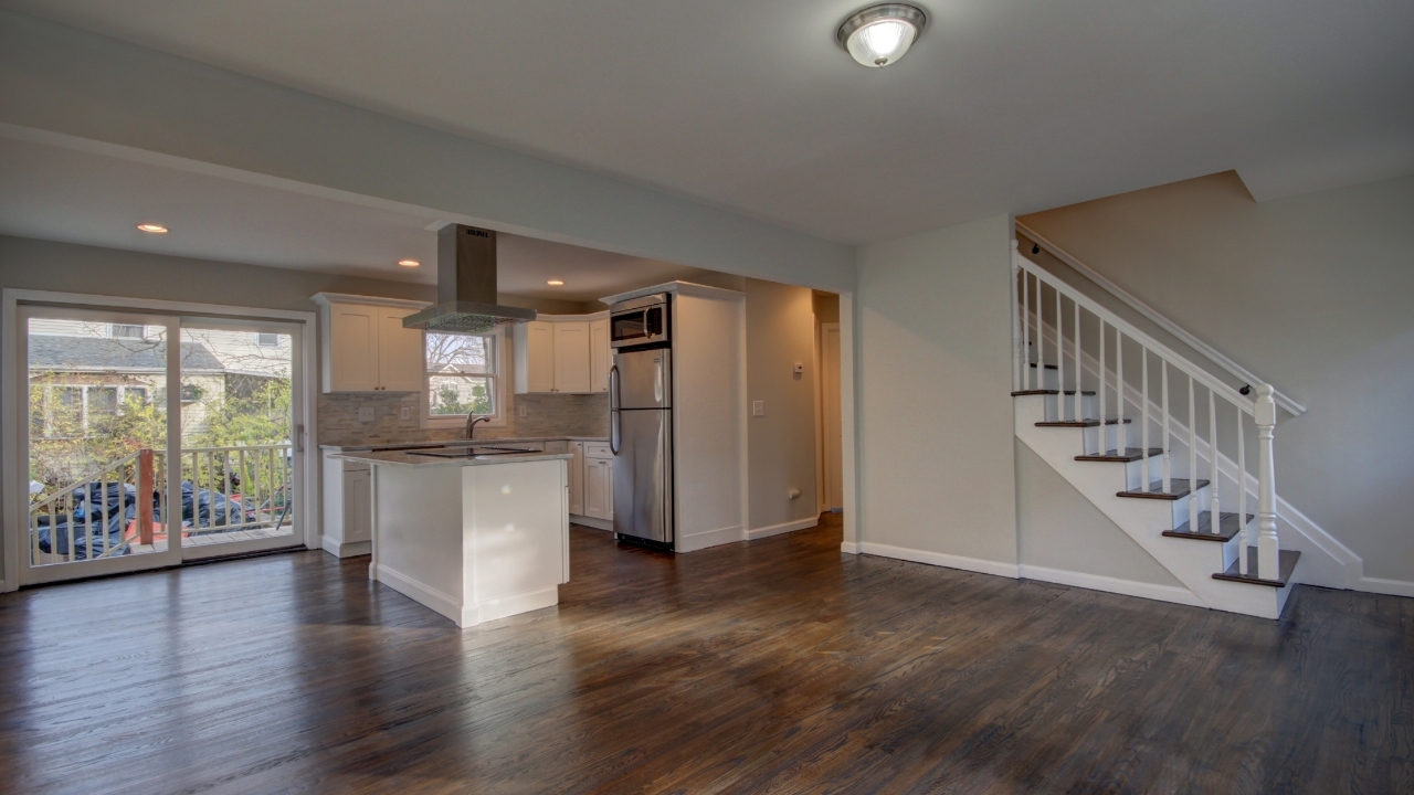 Living Room Kitchen