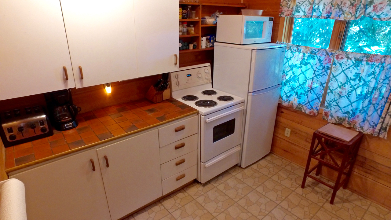 Kitchen W/Vaulted Ceiling