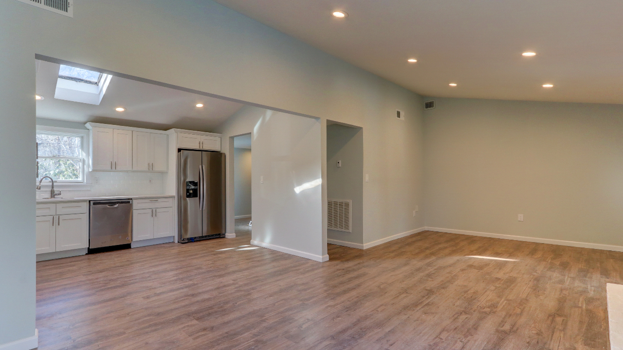 Living Room Kitchen