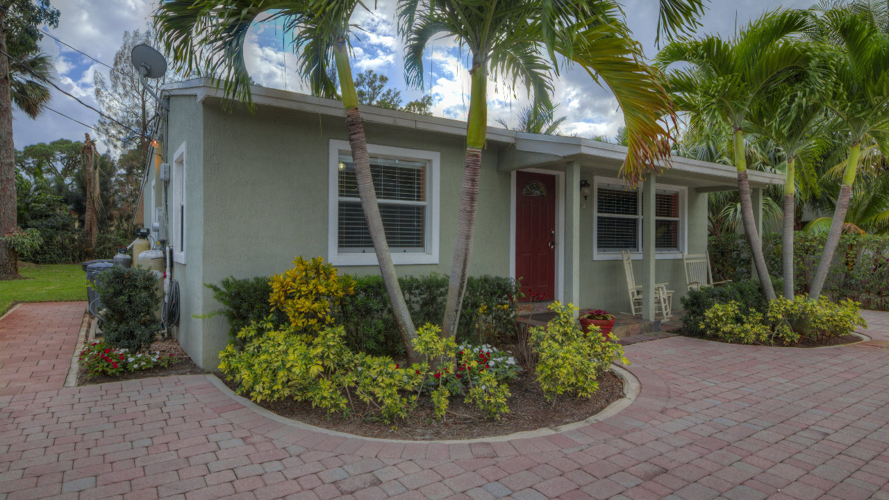 House Entrance and Front Garden