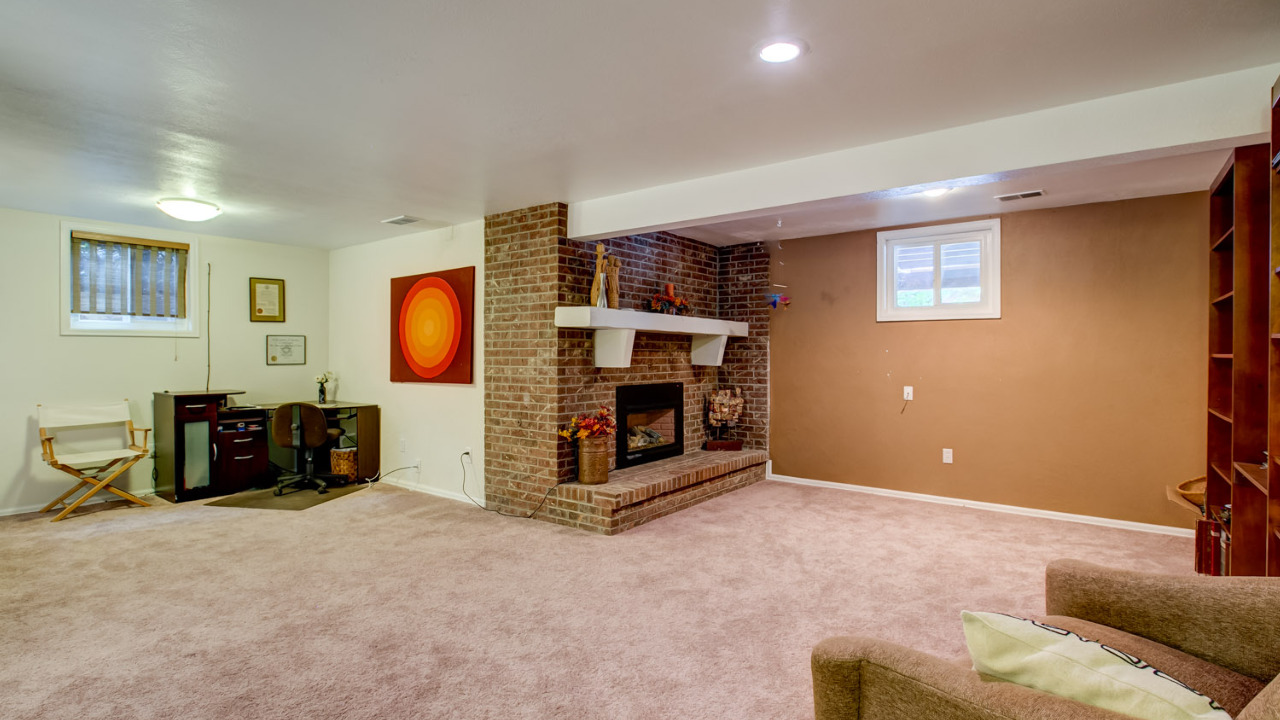 Lower Level Great Room View 1