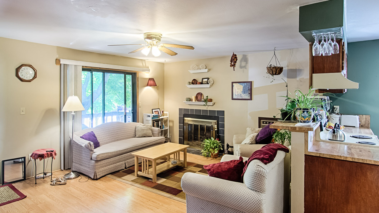 Family Room with Fireplace
