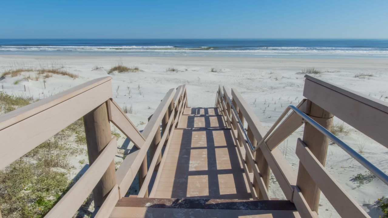 Boardwalk to Beach 