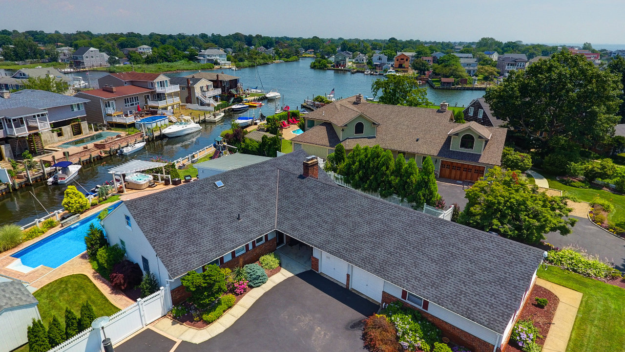 Aerial Front of House