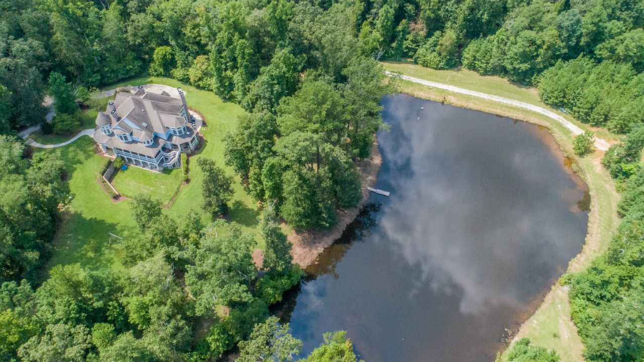House & Pond on 20 Acres