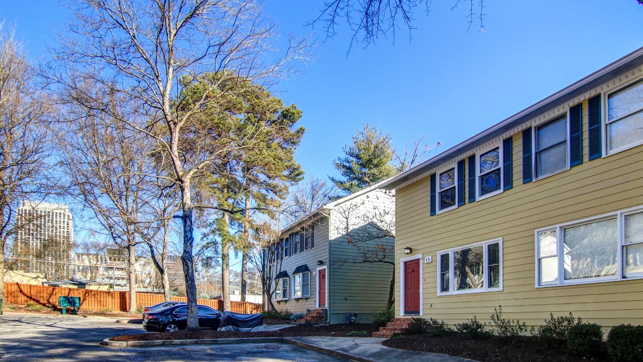 Front of Condominium