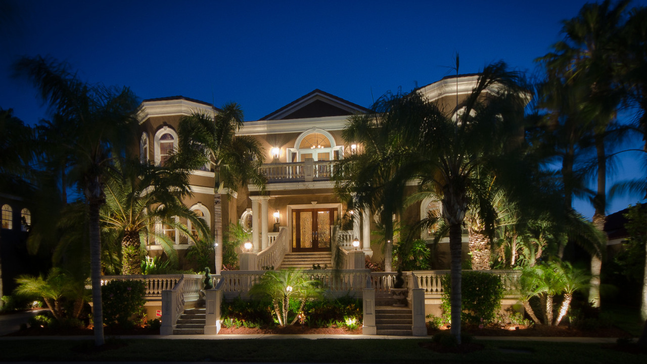 Front Exterior Twilight