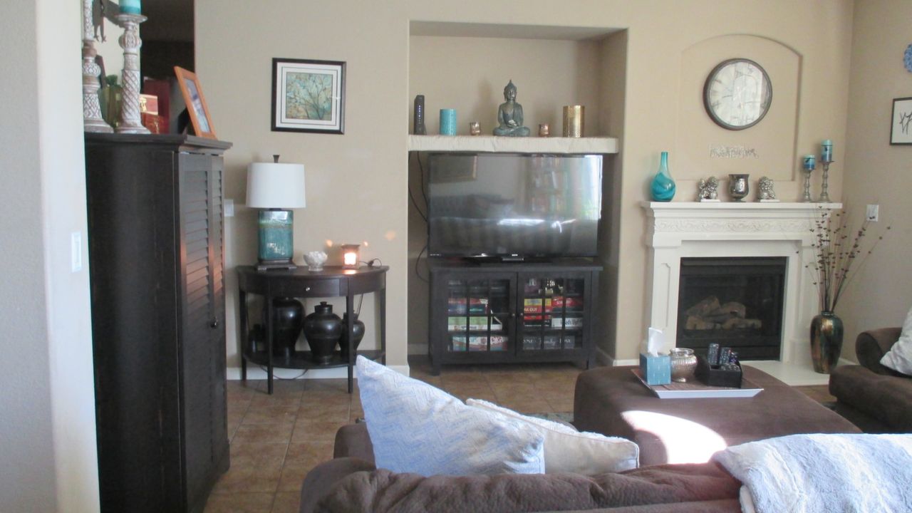 Family Room with Fireplace