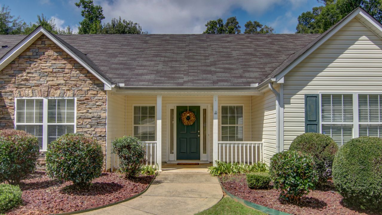 Covered Front Entrance