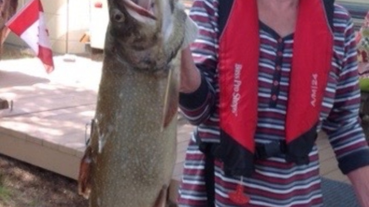 Marlene's 13 Pound Trout