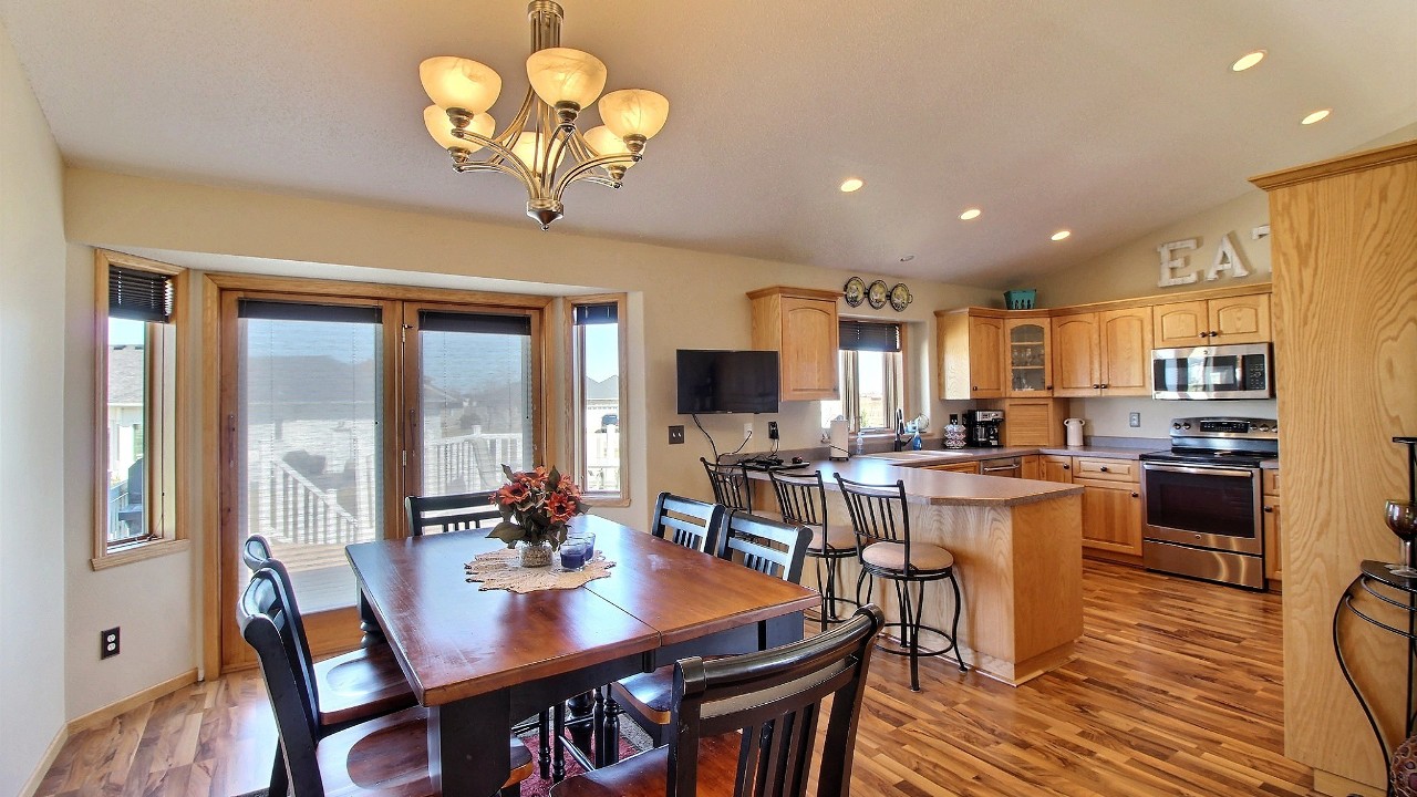 Dining Area and Kitchen