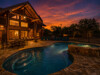 Pool Twilight - 102 Log Country Cove