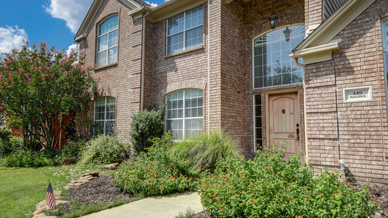 Front of home detail