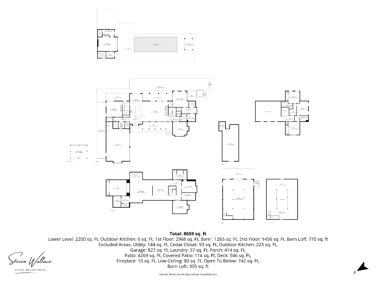 All Levels floor plan for 2319 Milwaukee Road