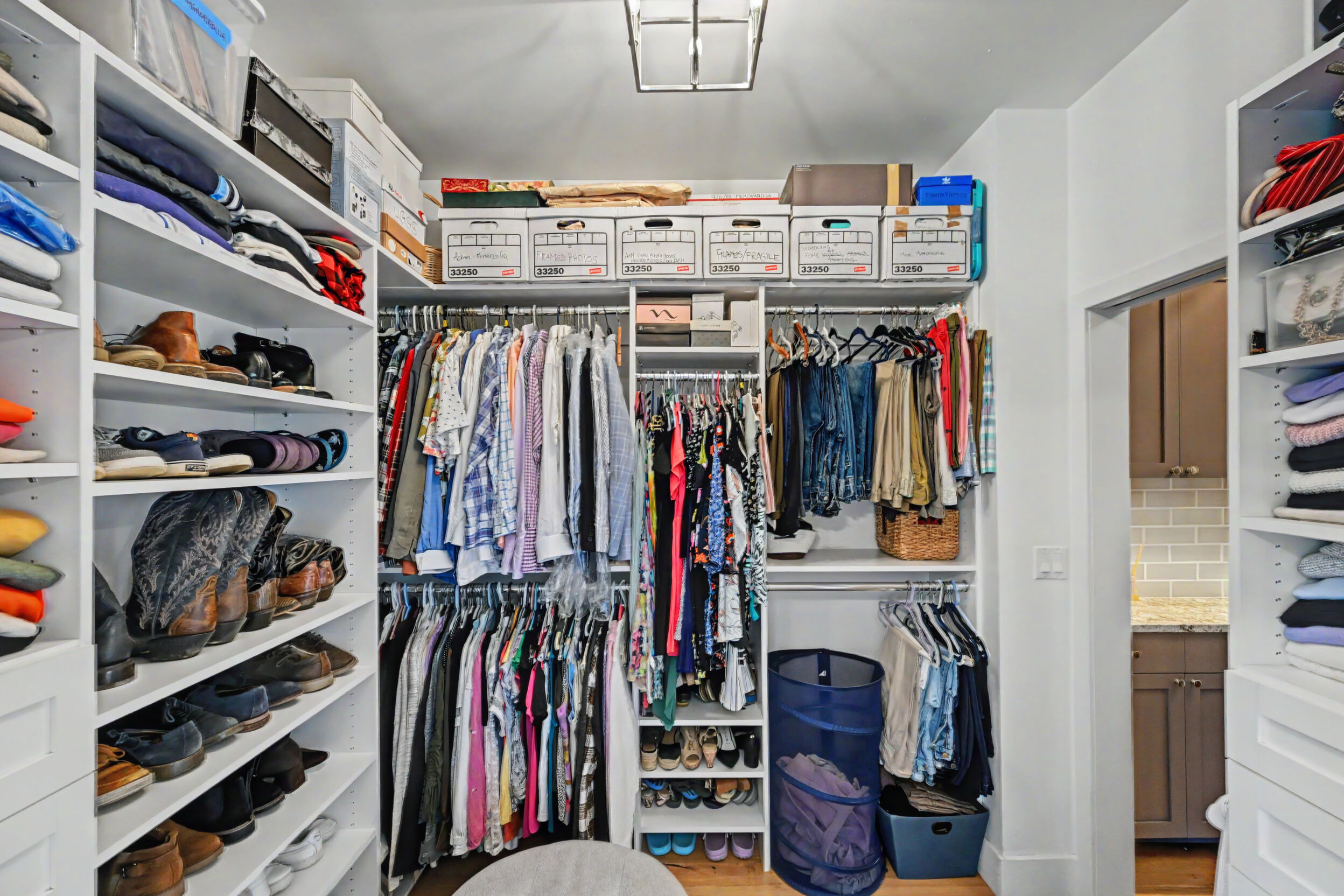 California walk-in closet