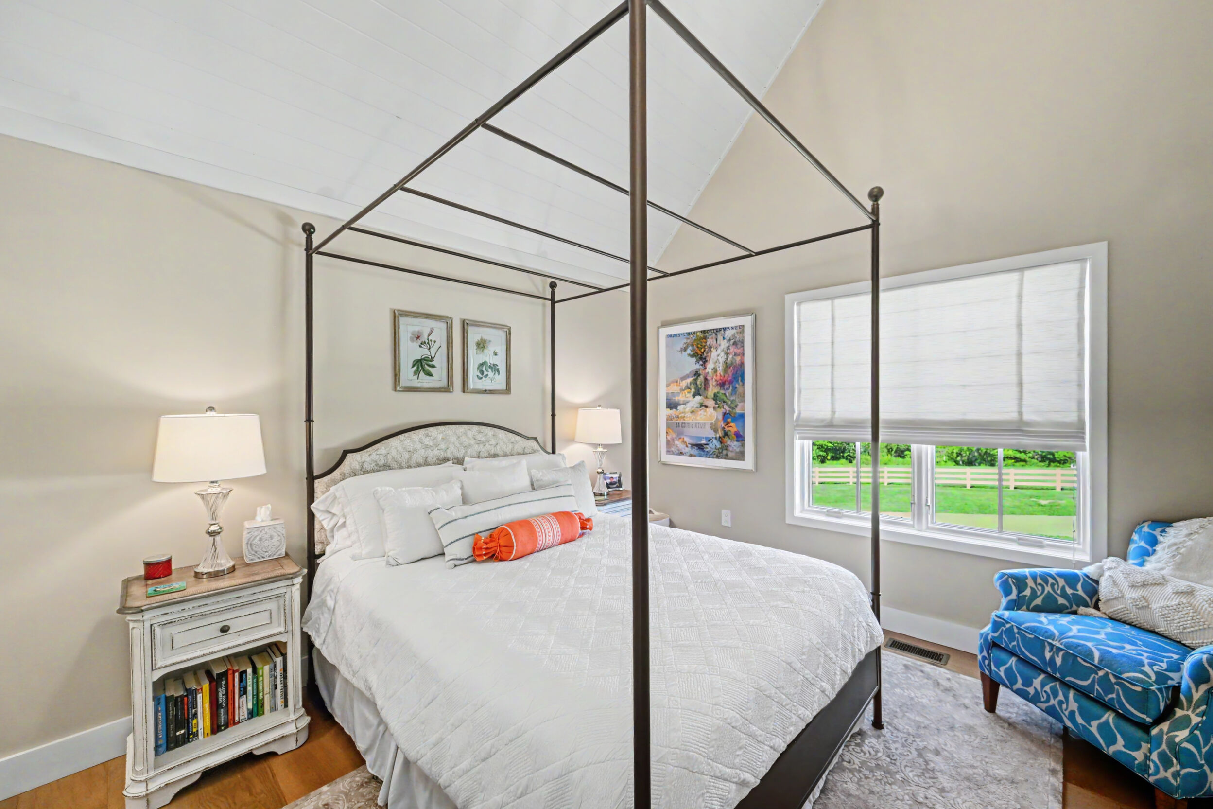 Upstairs bedroom under the gable