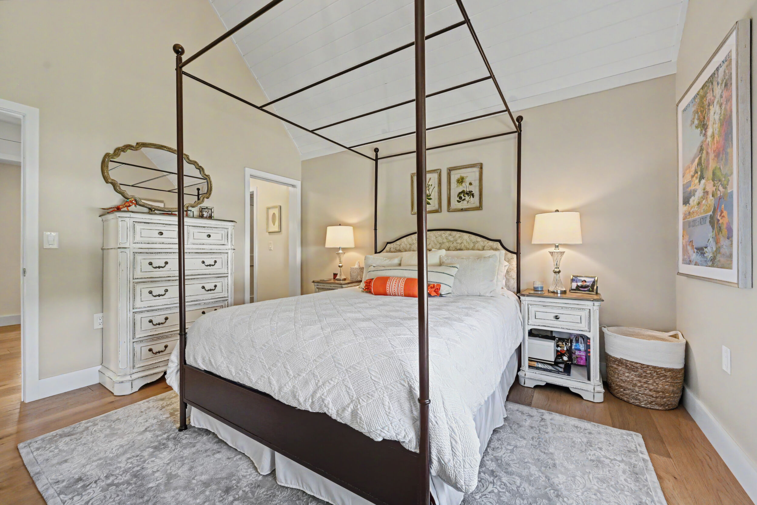 Upstairs bedroom with California closet