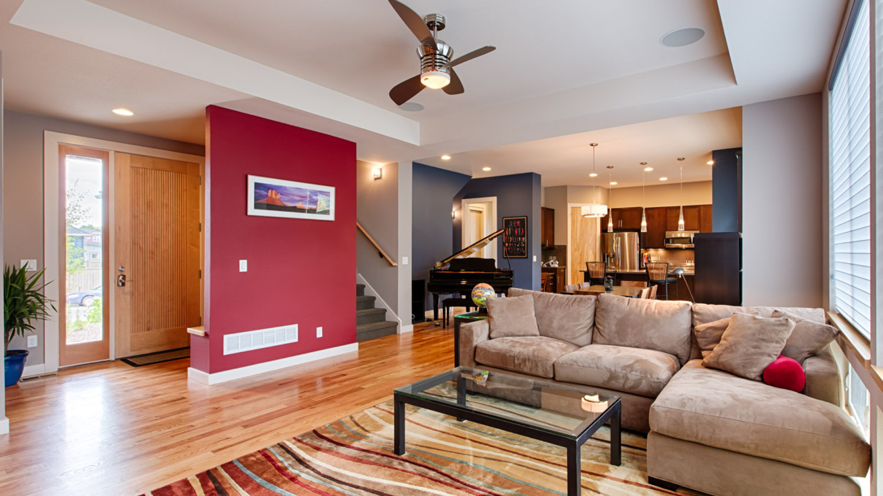 Family Room and Kitchen