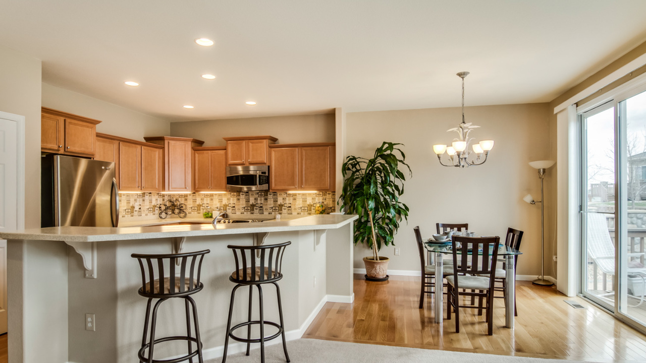 Kitchen and Dining Area